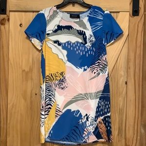 COPY - Mink pink tiger face dress